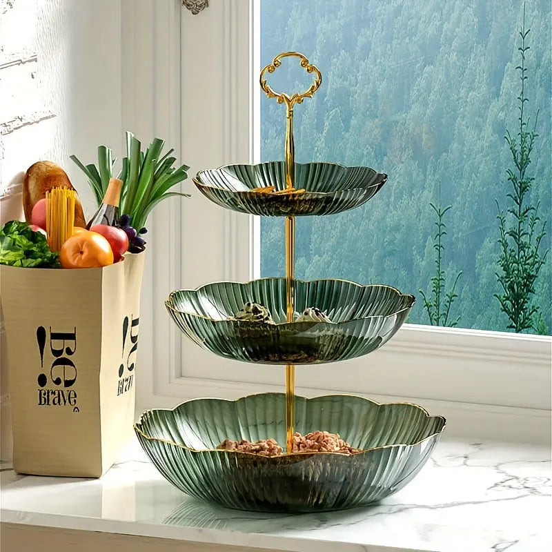 Fruit Bowl Space-Saving Kitchen Storage Rack