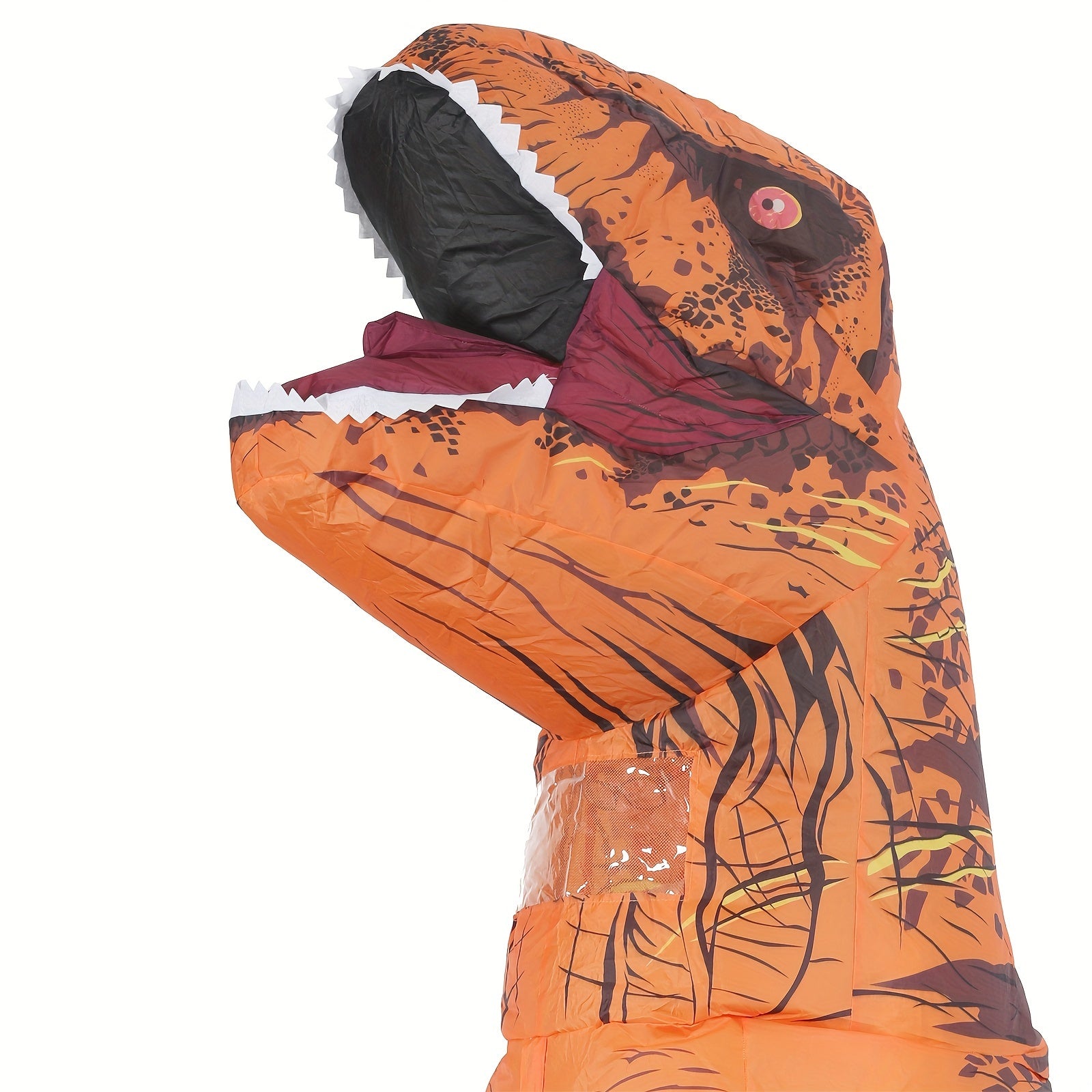 Unisex aufblasbares Halloween Dinosaurier Kostüm | Riesiger T-Rex Overall