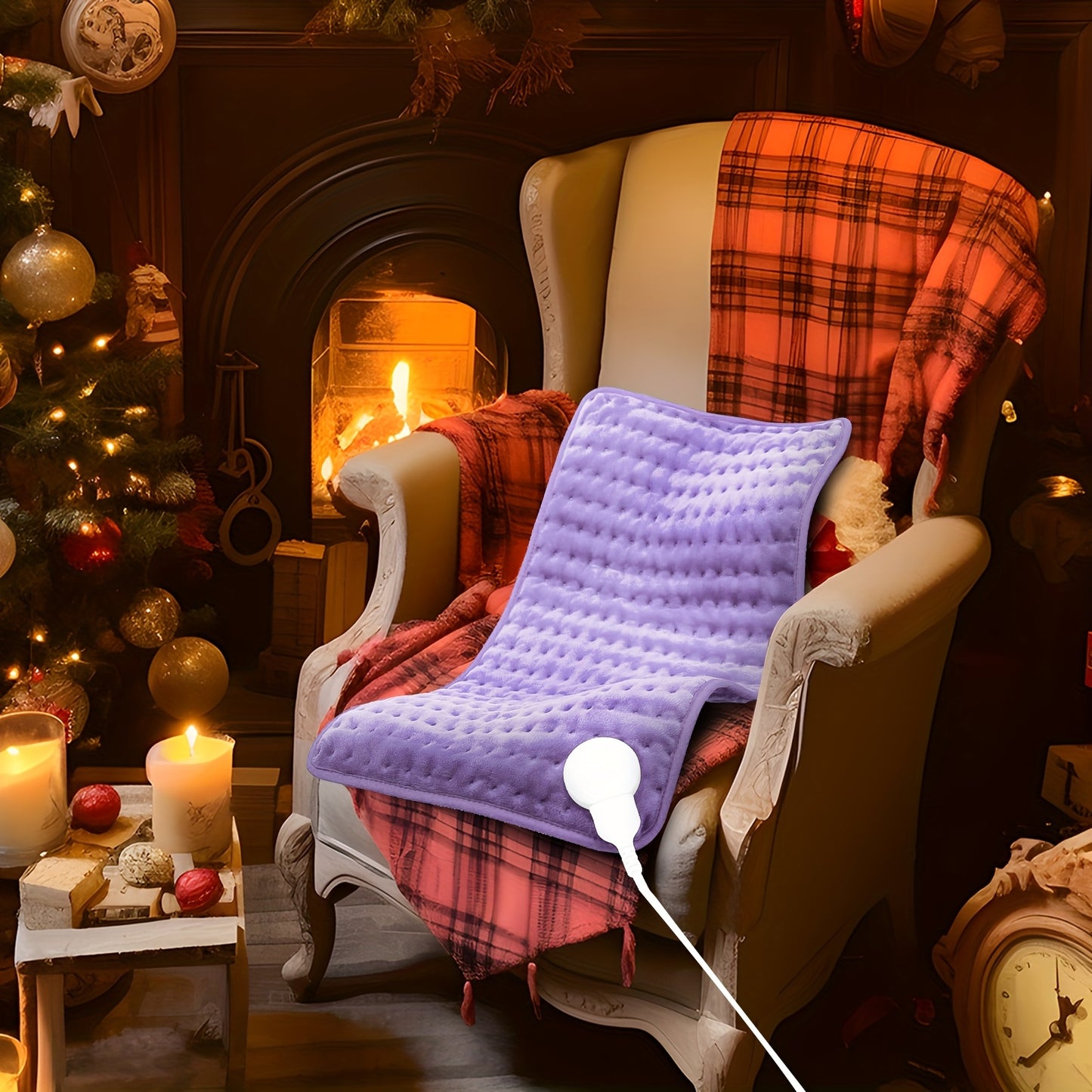 Electric Blanket Flannel Heating Pad Auto Shut-Off