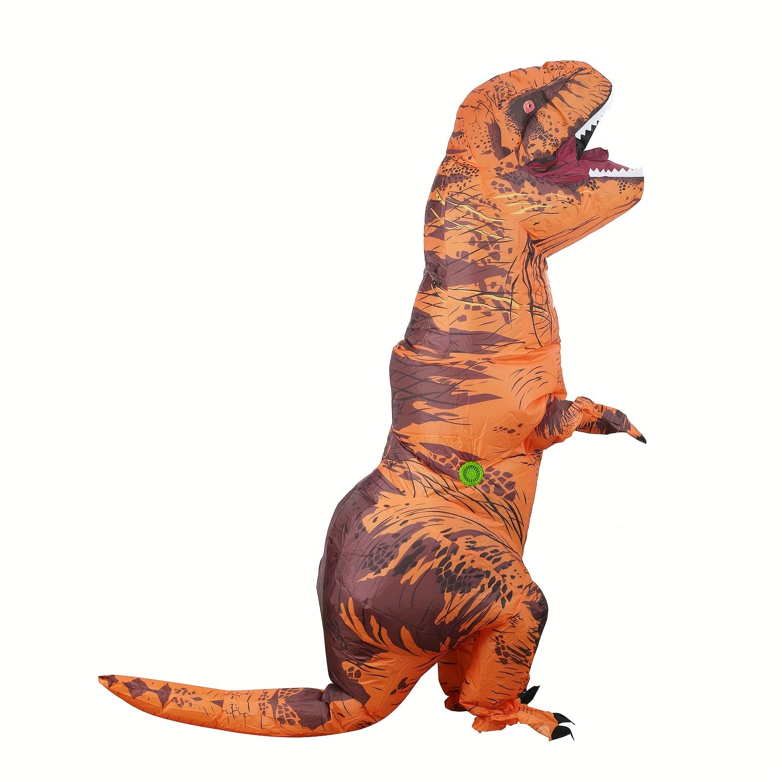 Unisex aufblasbares Halloween Dinosaurier Kostüm | Riesiger T-Rex Overall