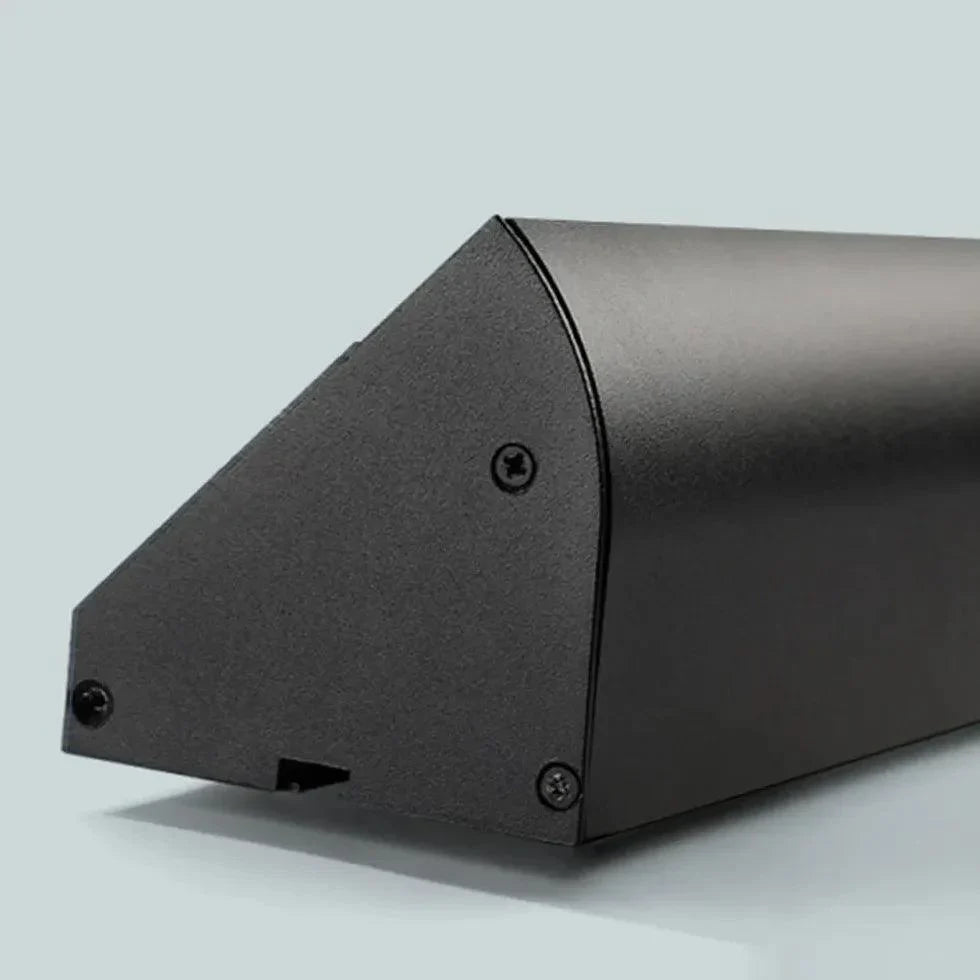 Aplique de pared para exterior LED negro resistente a la intemperie moderno