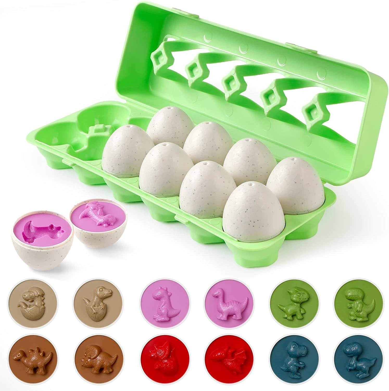 Juguetes Educativos Huevos para Emparejar Formas y Colores