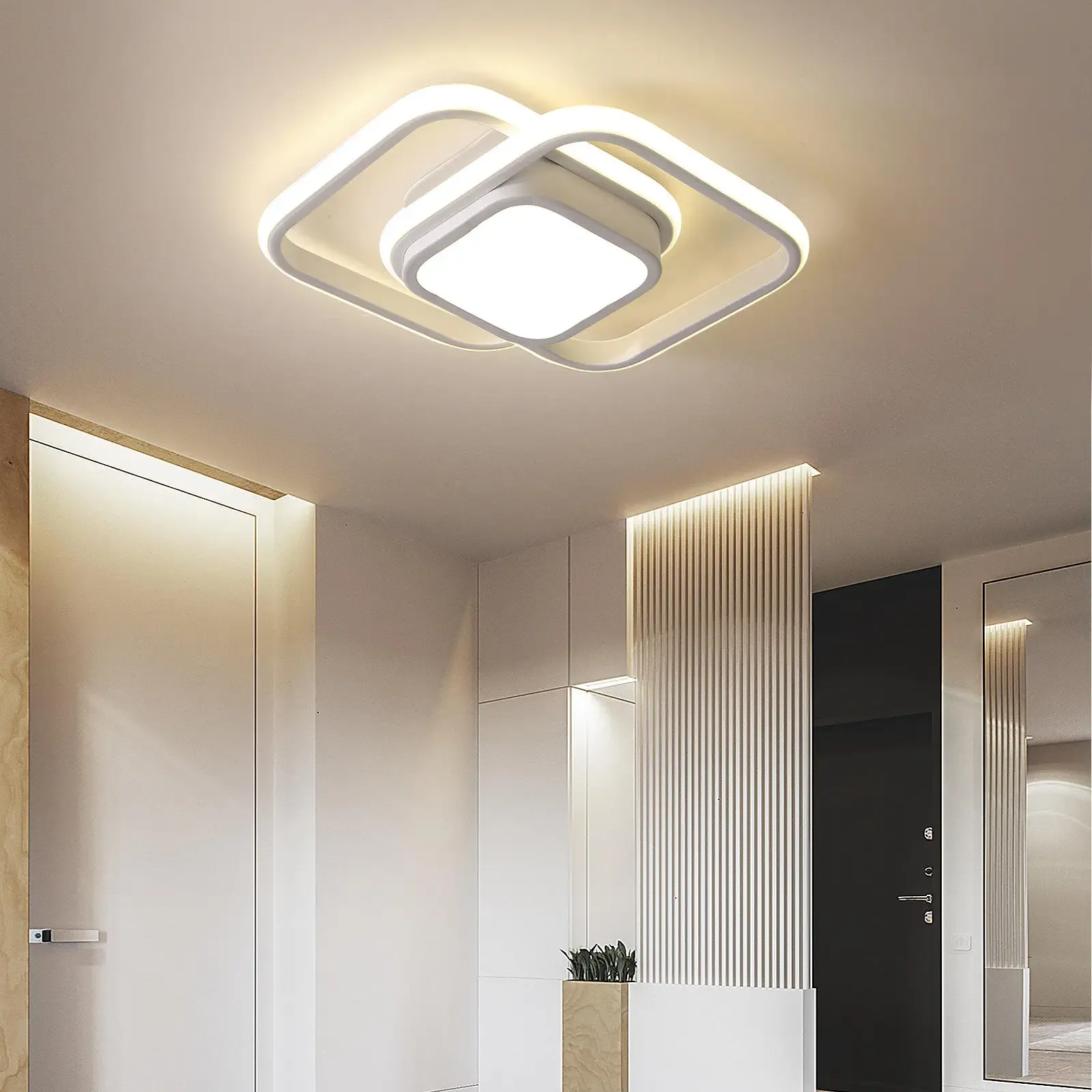 Moderno lampadario a LED per soffitto