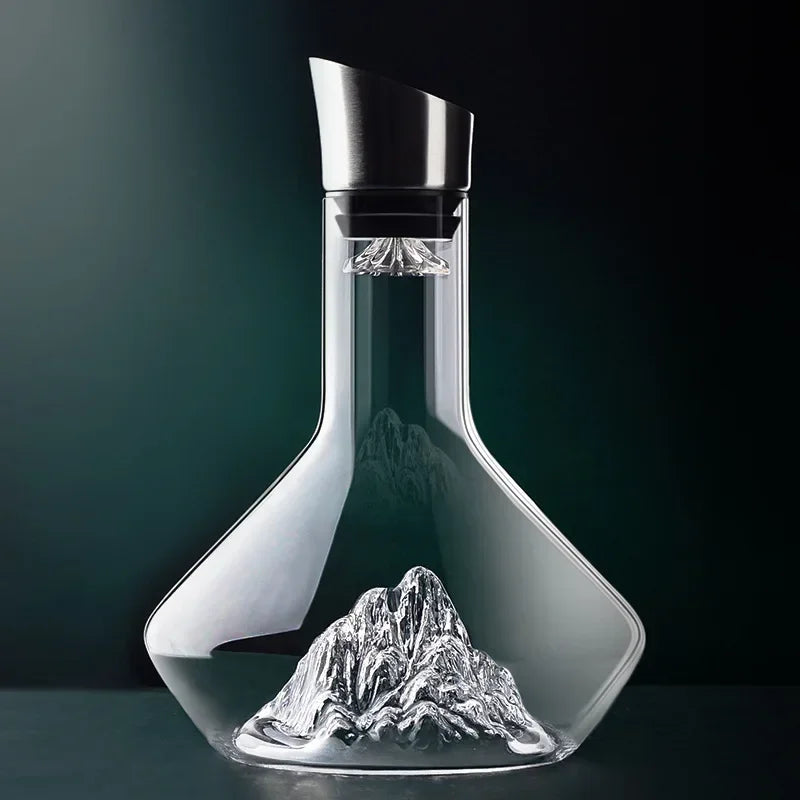 Crystal Glass Wine Decanter Aerator Carafe