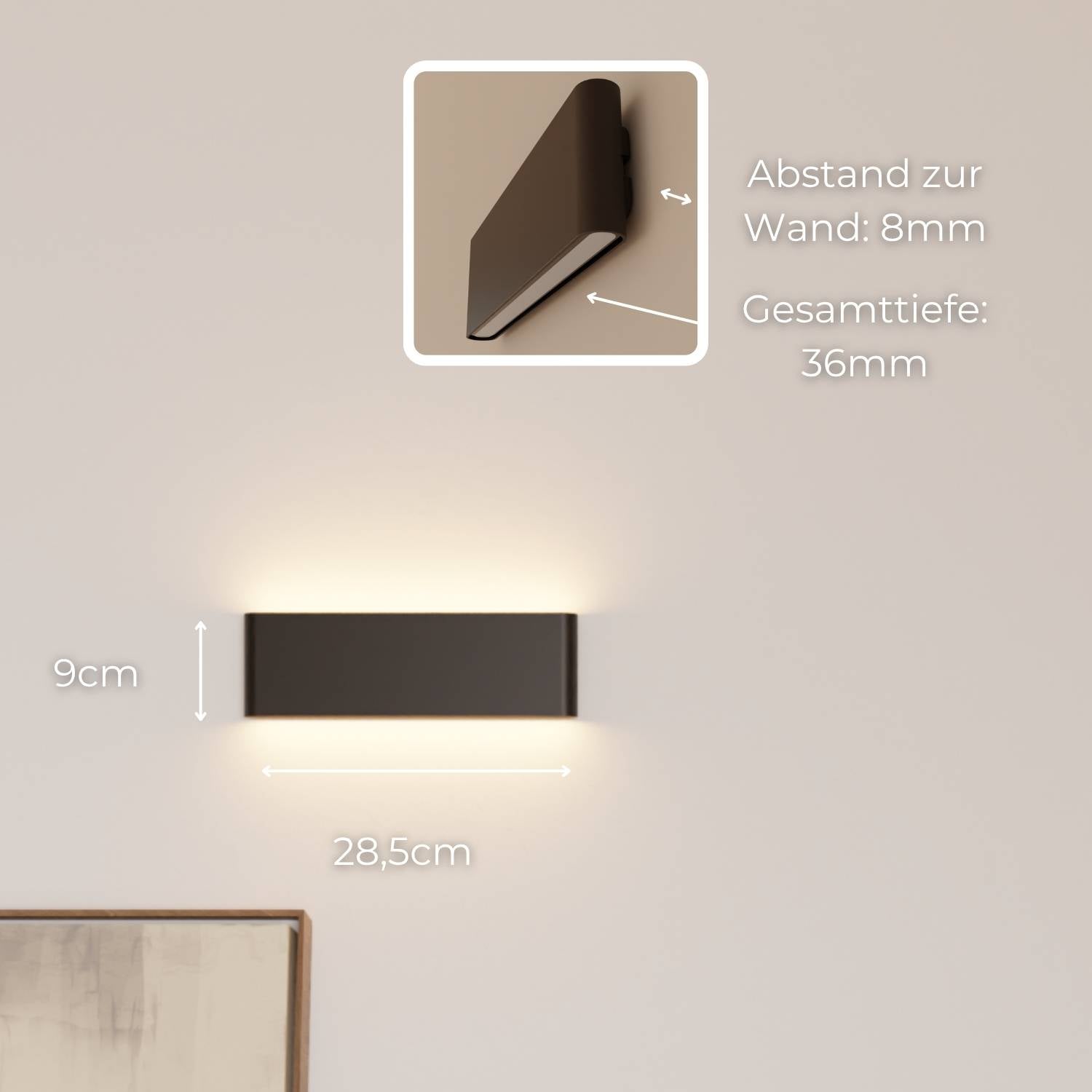 Wandlampen Modern Minimalistisch LED Leuchte