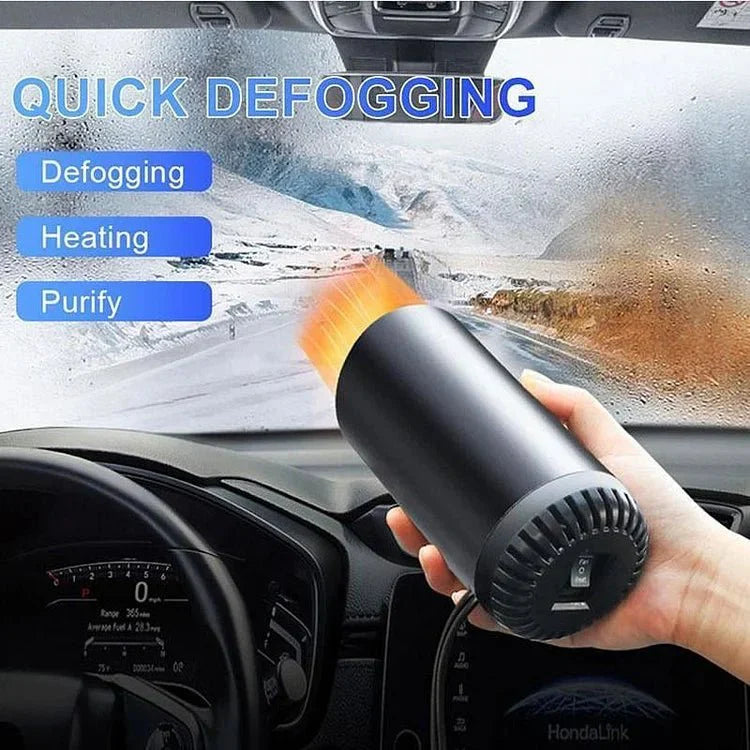 Car Heater Defroster with Fast Cup Holder Heating