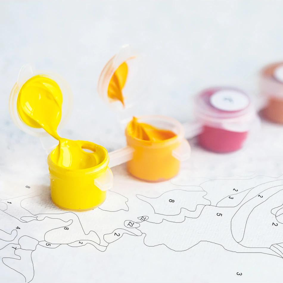 Christmas DIY Paint By Numbers Kit - cafematernity