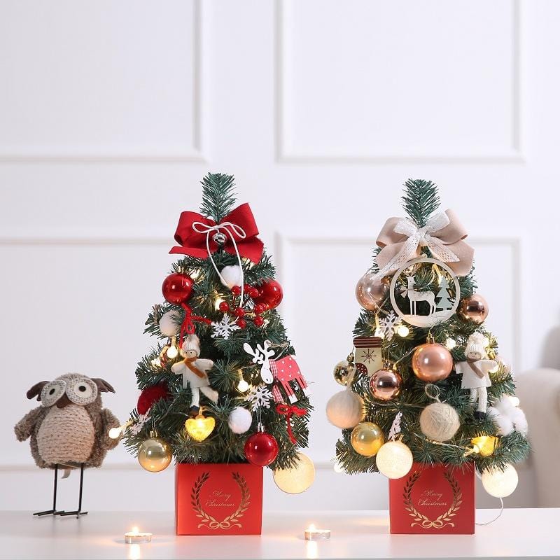 Lighted Tabletop Christmas Tree 45cms - cafematernity