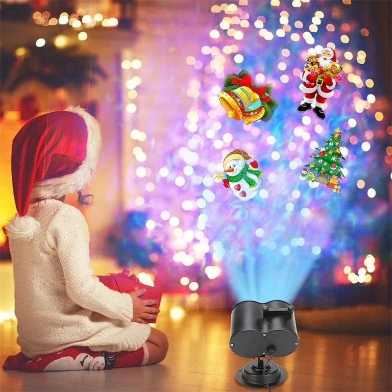 Christmas projector Lights Built-in patterns - cafematernity