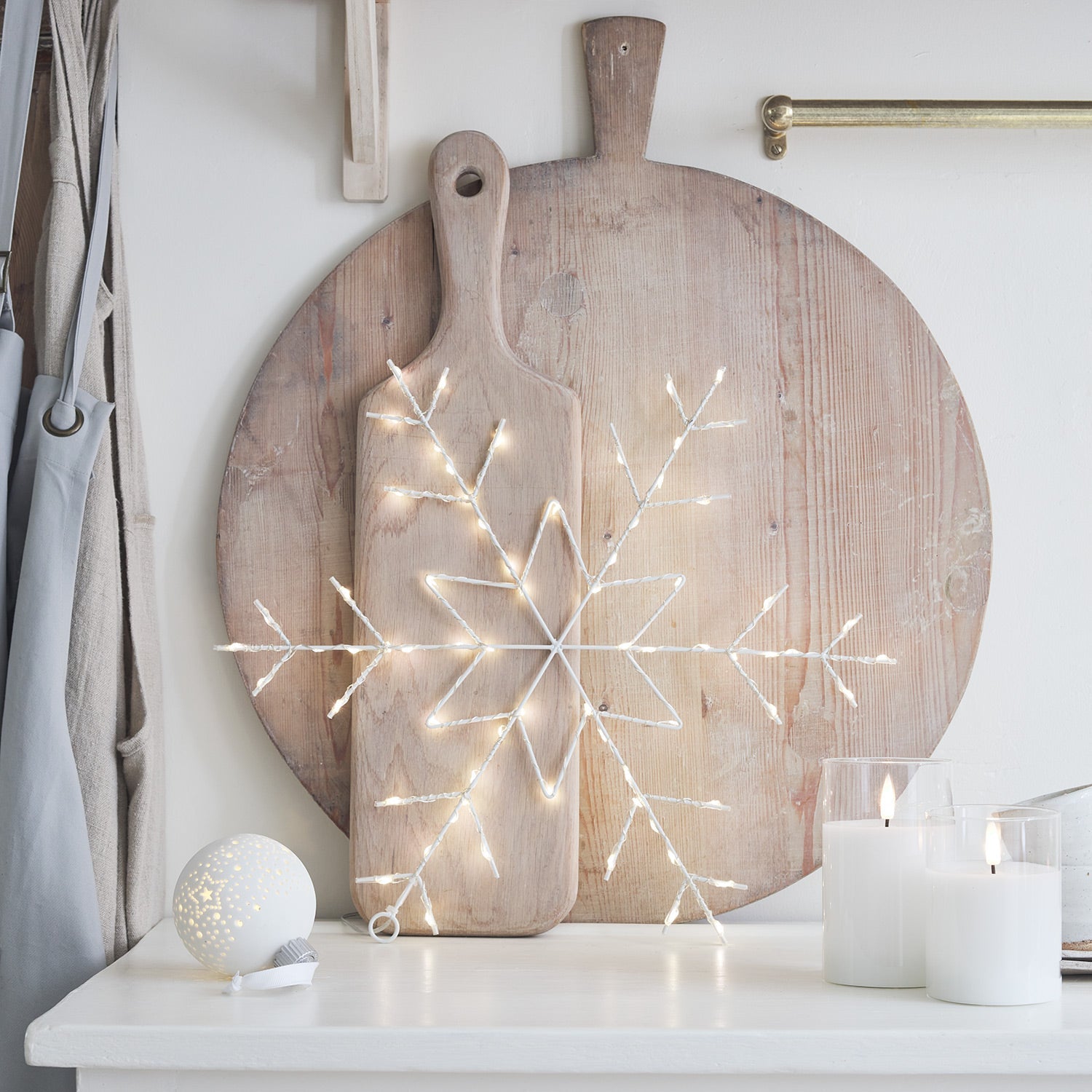 Christmas Decorations Snowflake LED Light Display