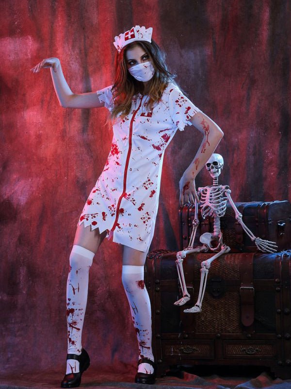 Disfraz de Halloween para mujer | Enfermera sangrienta