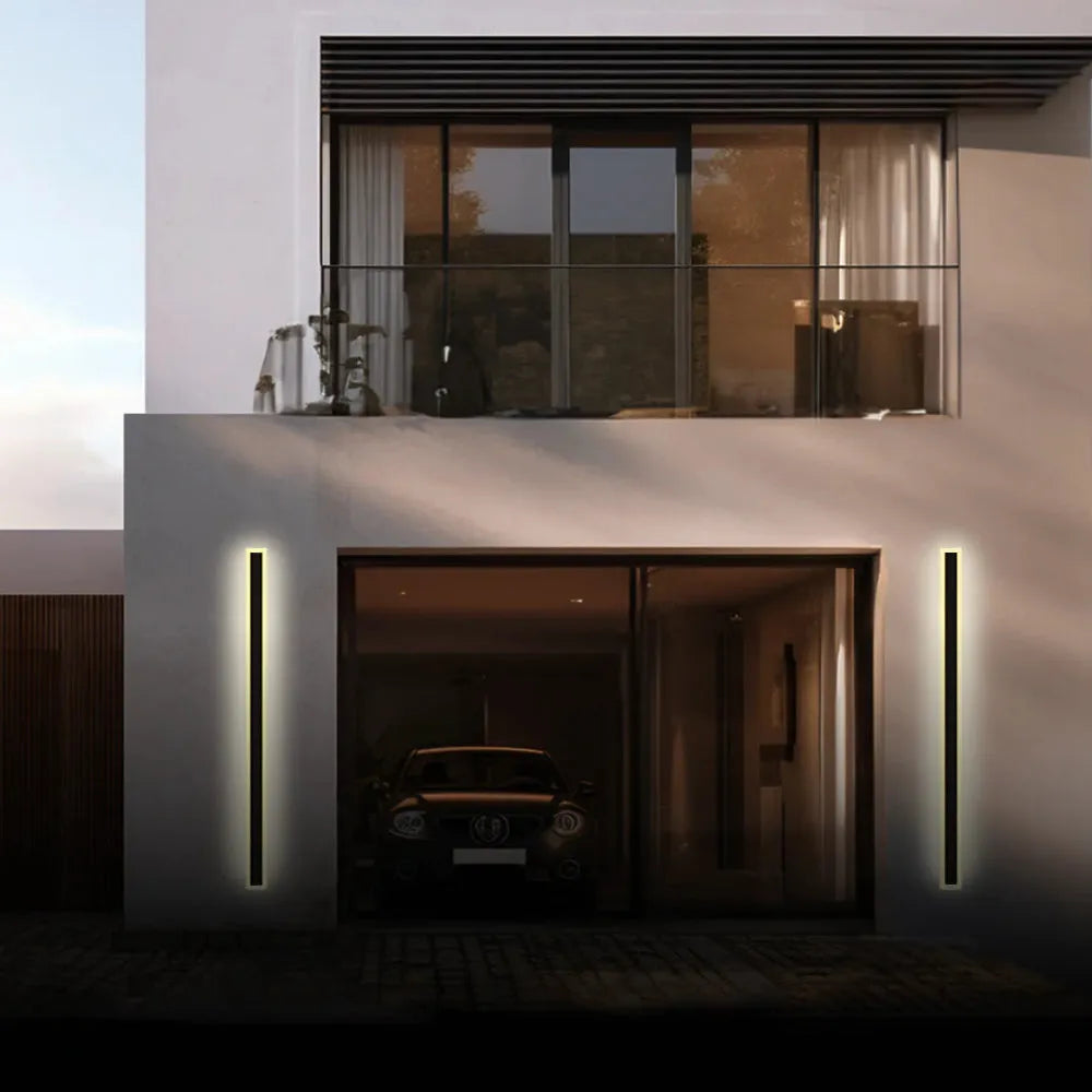 Moderne LED-Wandleuchten Schlanke Leiste