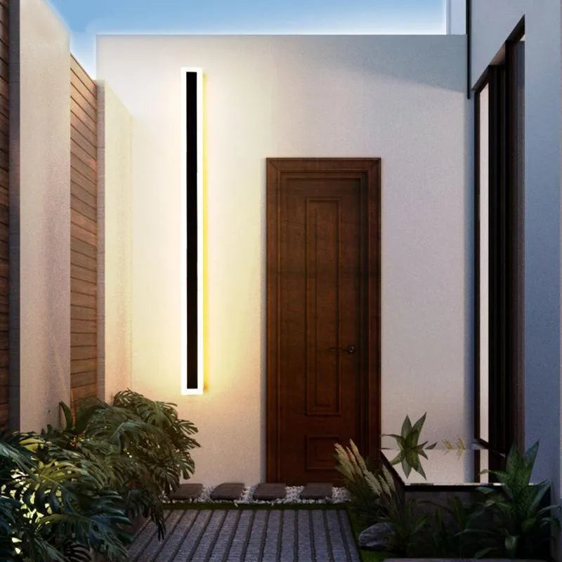Moderne LED-Wandleuchten Schlanke Leiste