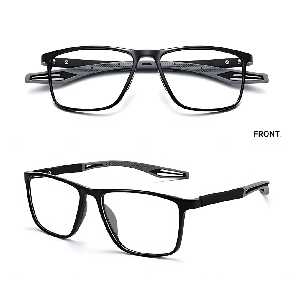 Leichte Titan-Lesebrille für Herren