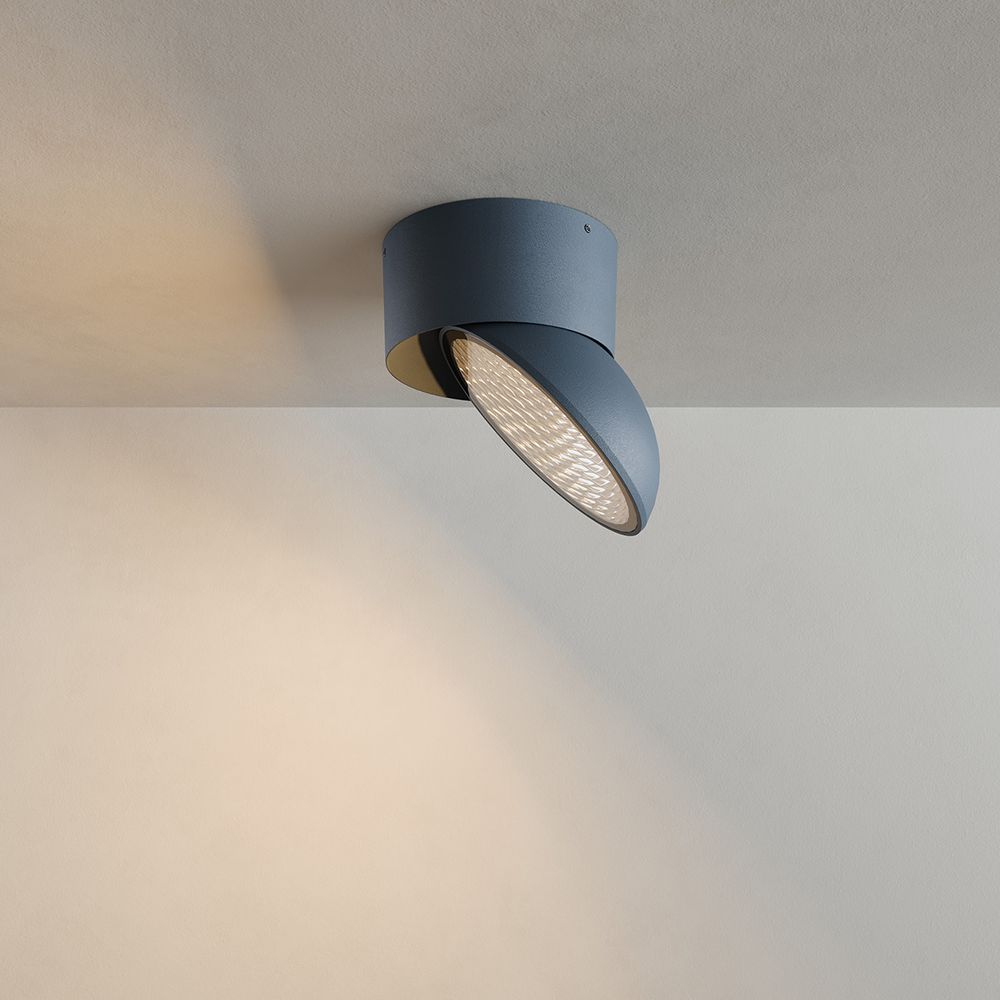 Lampada da soffitto moderna in alluminio per esterni