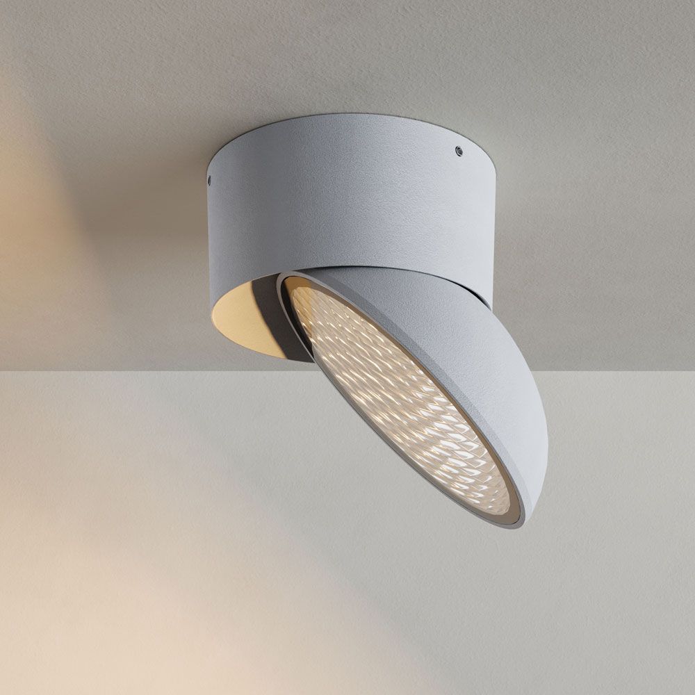 Lampada da soffitto moderna in alluminio per esterni