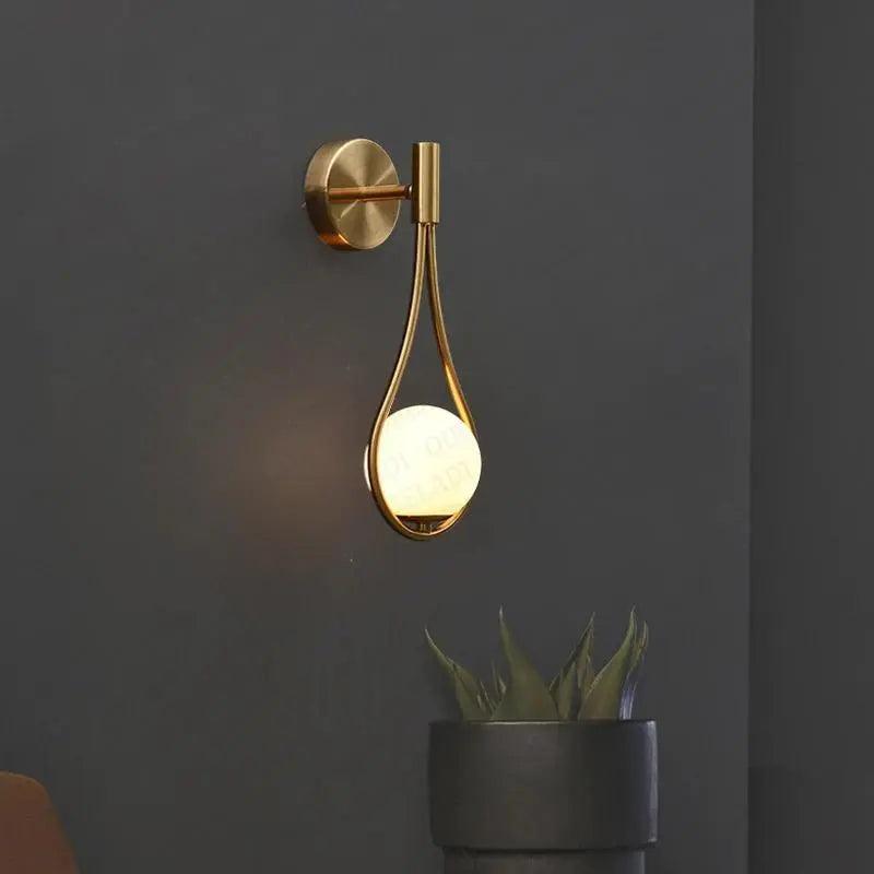Moderne minimalistische Wandleuchten Metall Design