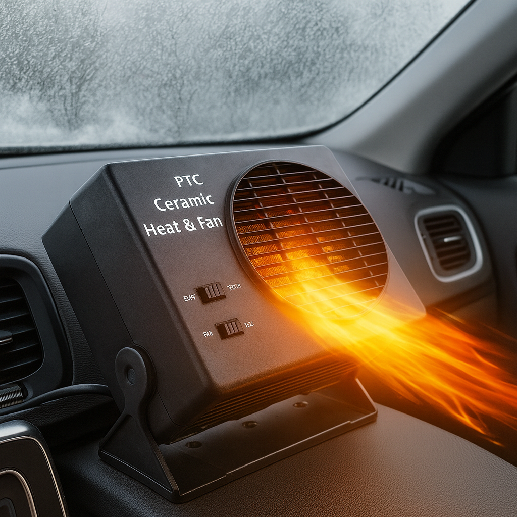 Fan Heaters 12V Car Ceramic Portable