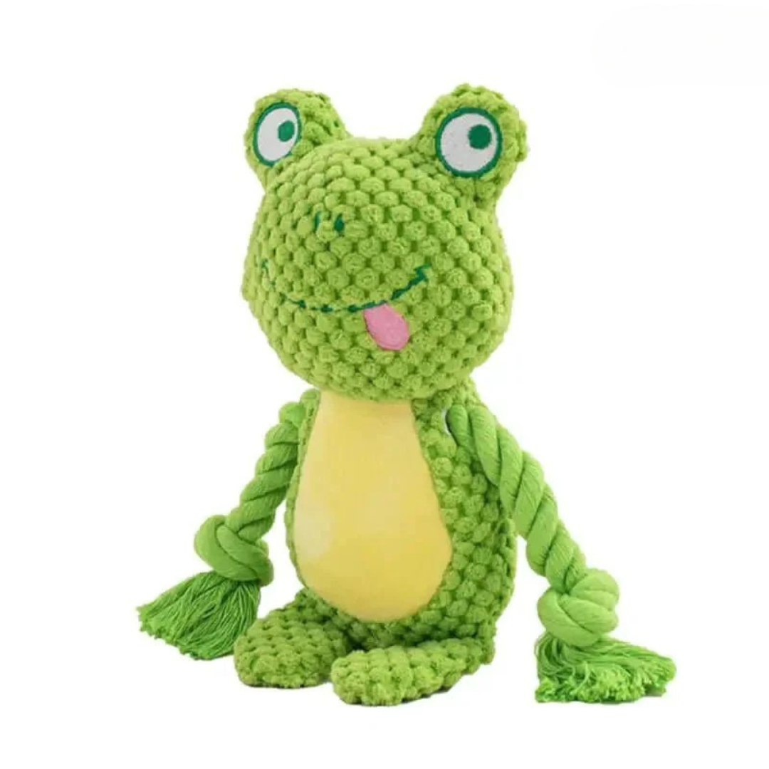 Plush Dog Toy Tough Chew Squeaker