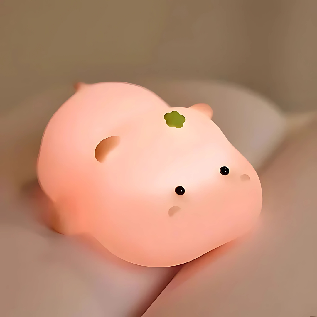 Carino Animale Silicone Luce Notturna