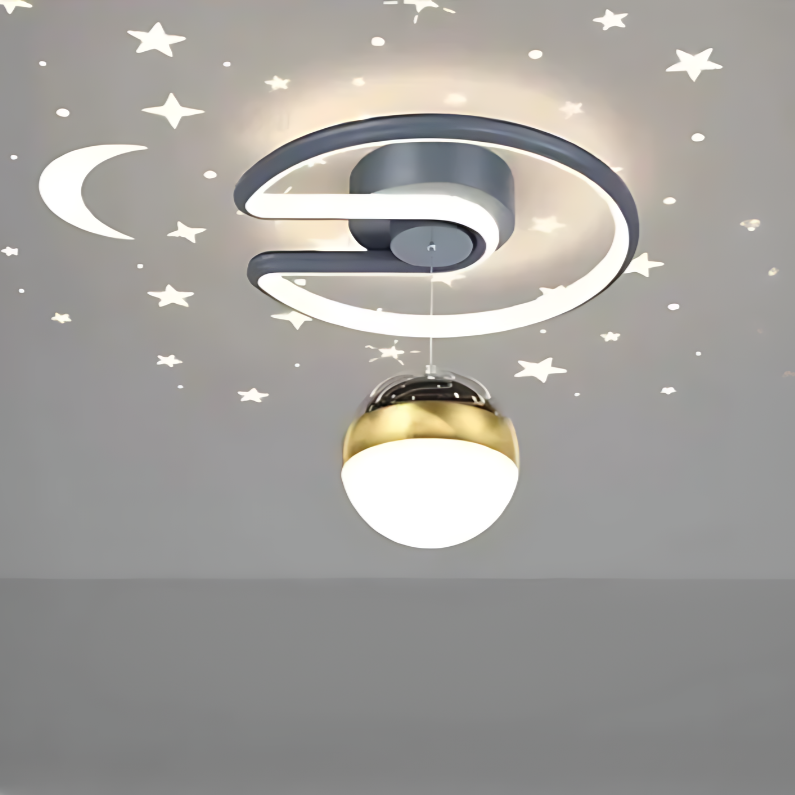 Lampade da soffitto moderne con effetto stella a LED
