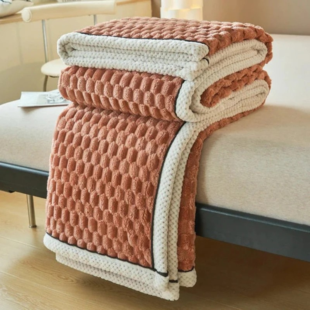 Plush Fleece Blanket Soft Throw