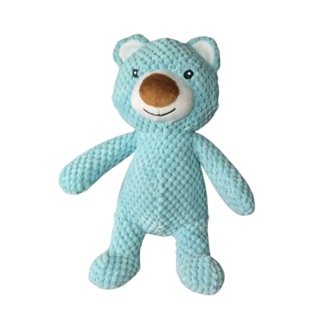 Giocattolo da masticare per cani in peluche resistente e con squeaky