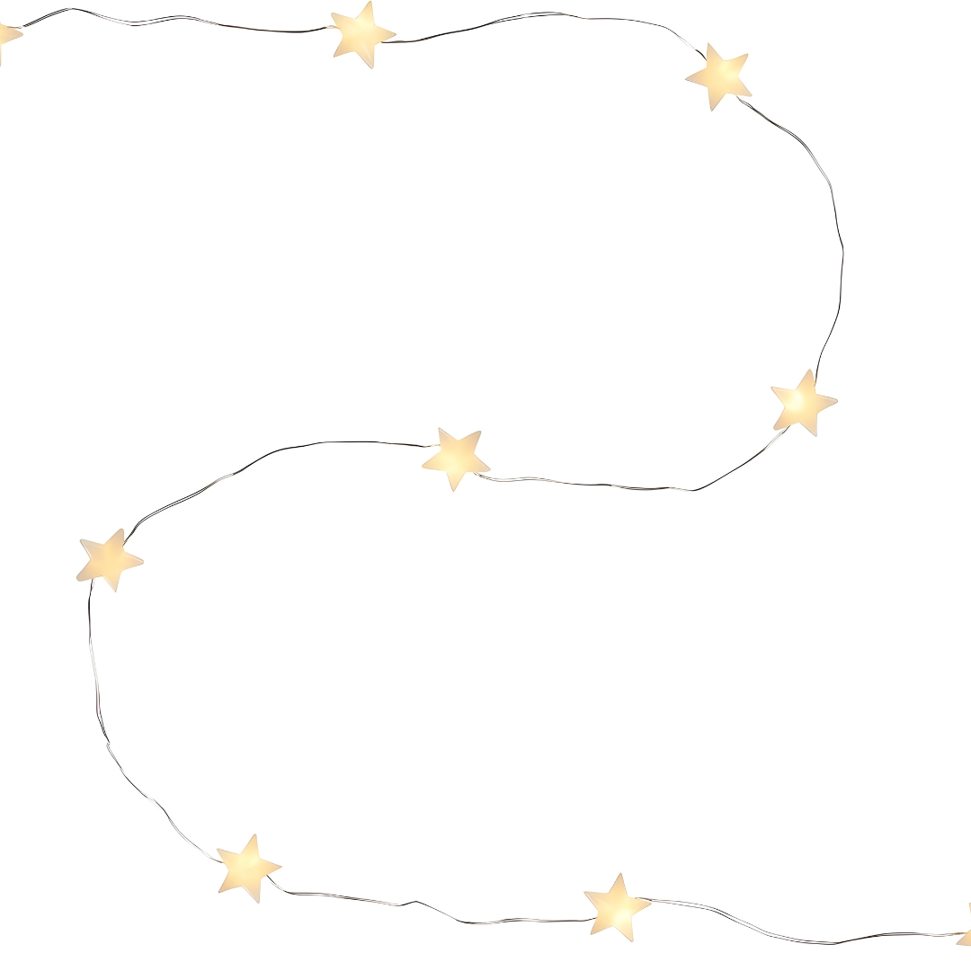 Luces de estrella LED para decoraciones navideñas
