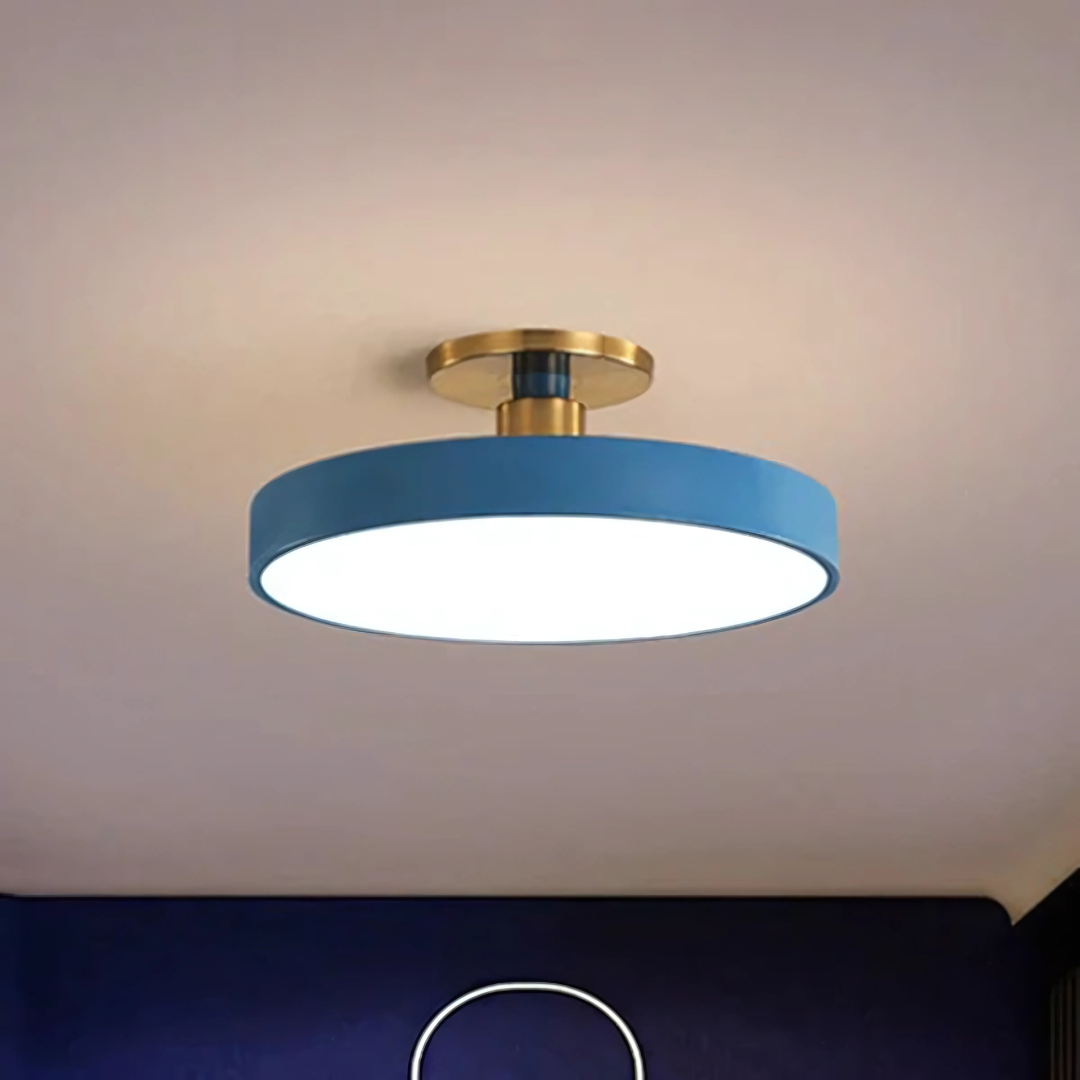 Moderne luci da soffitto in acrilico a montaggio a filo