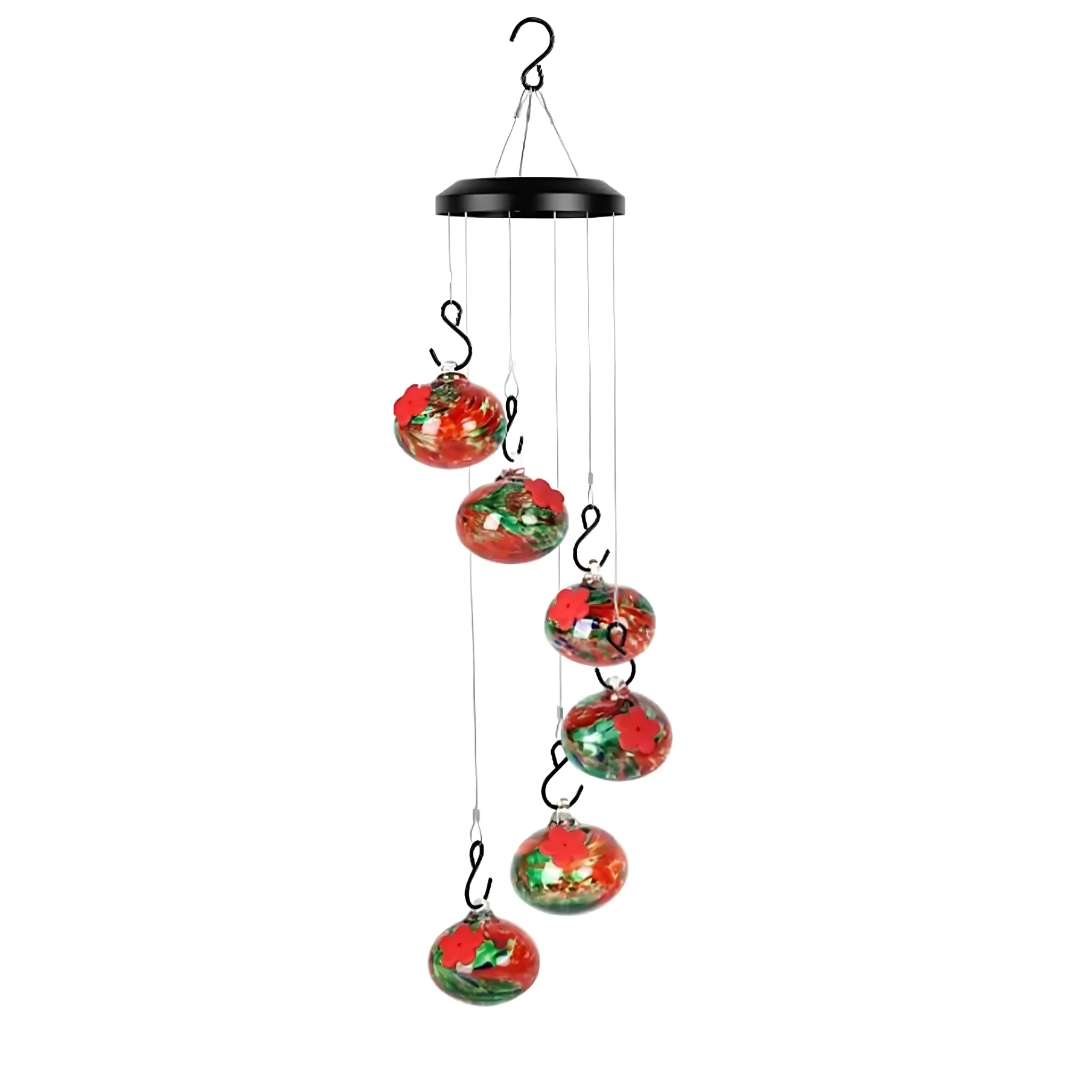 Glas-Vogelfutterspender Hängender Gartenschmuck