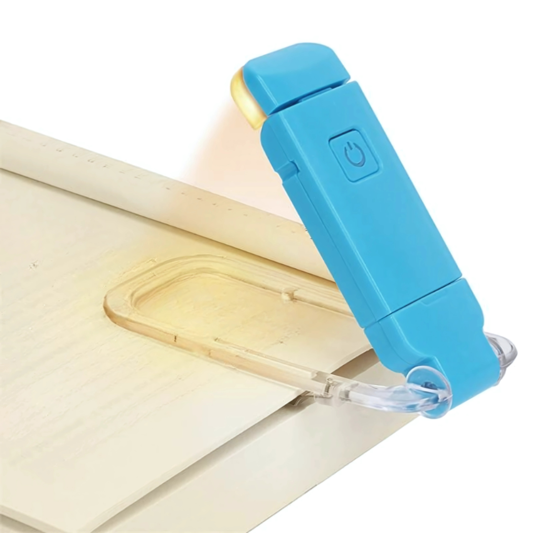 Lampe de lecture rechargeable à clip LED
