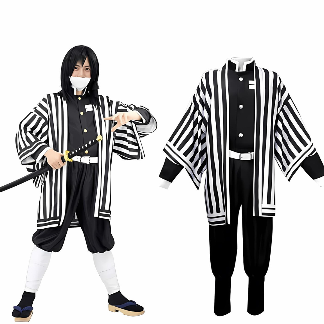 Disfraz de Halloween de Anime Kimono | Capa de Manga Larga