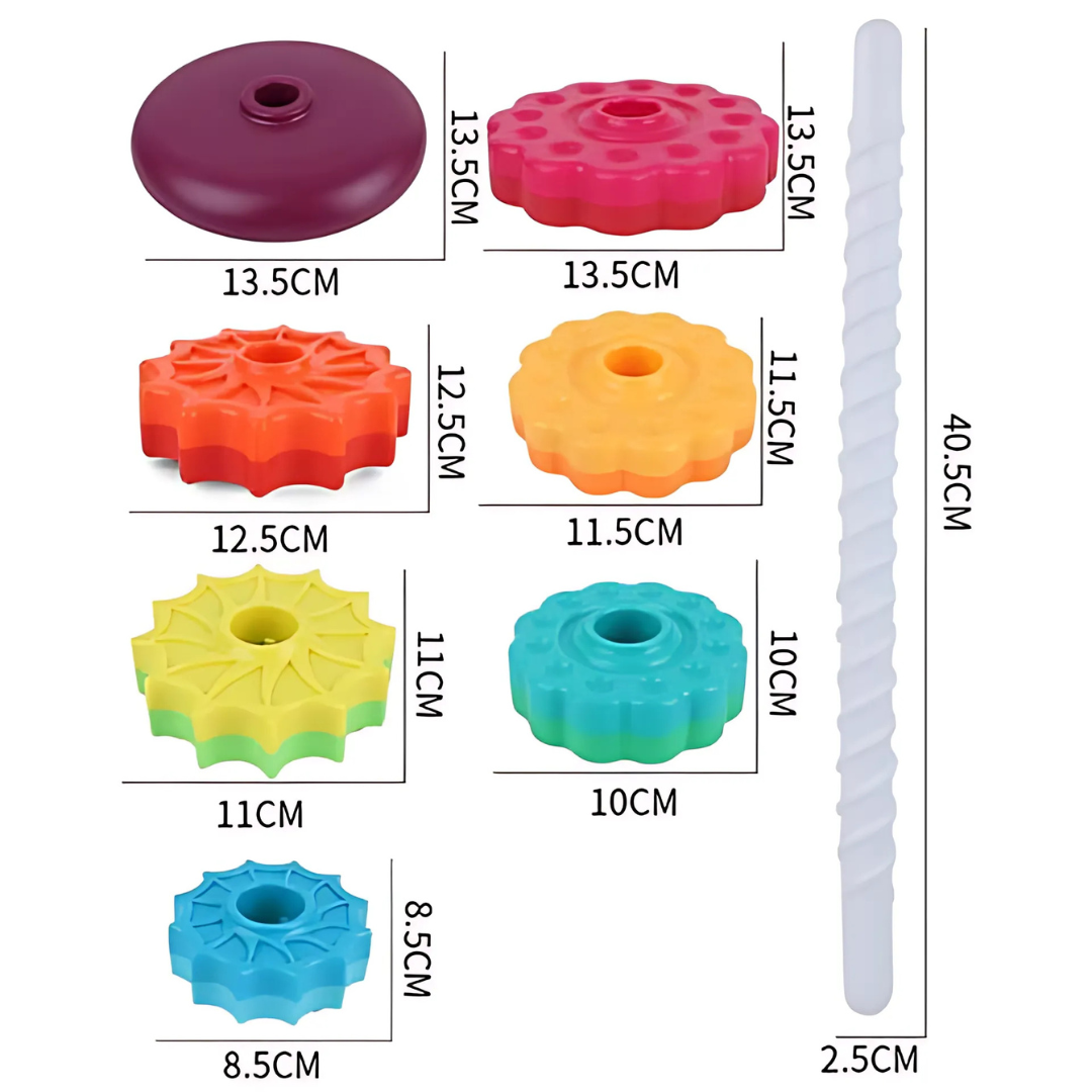 Holz Stapelspielzeug Bildungsturm