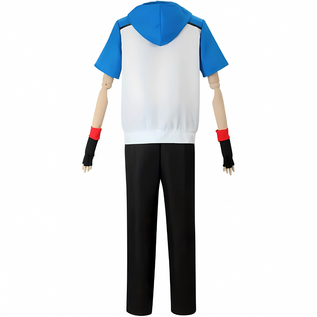 Unisex Short Sleeve Halloween Anime Costume Set | With Hat