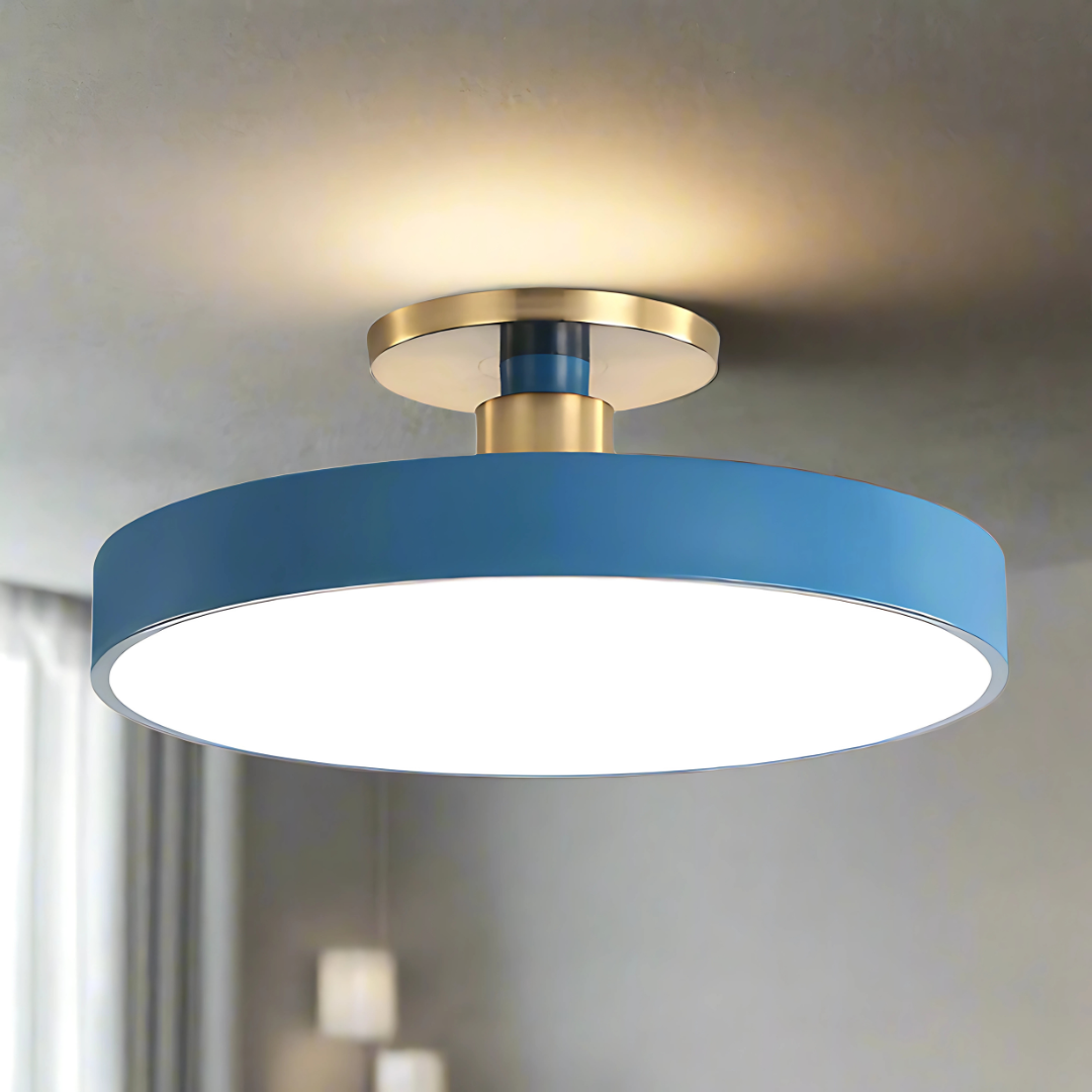 Nowoczesna minimalistyczna lampa sufitowa LED
