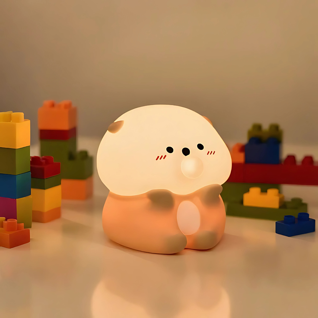 Carino Animale Silicone Luce Notturna