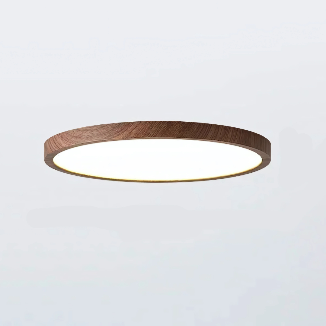 Lampade da soffitto moderne in legno design LED