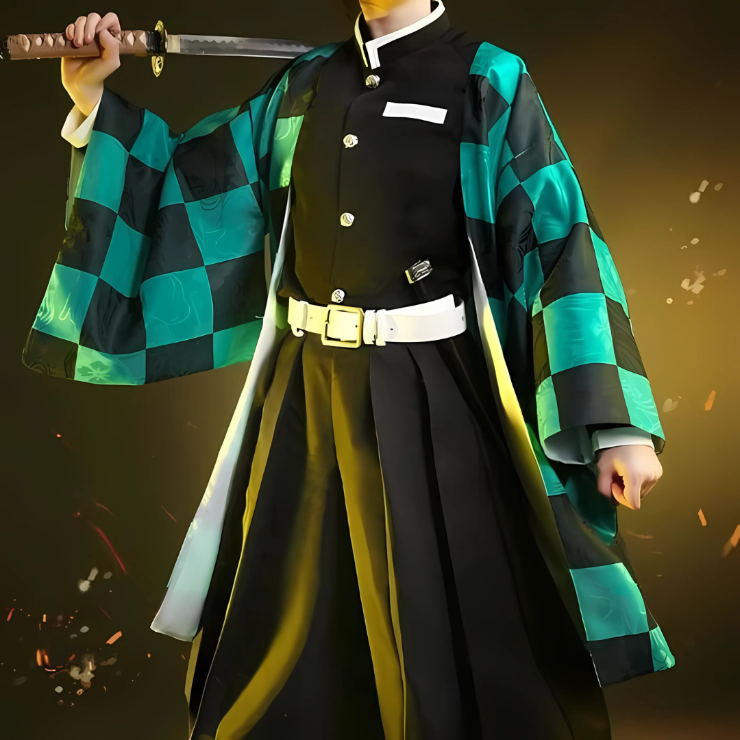 Disfraz de Halloween de Anime Kimono | Capa de Manga Larga