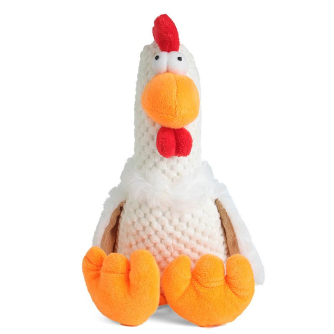 Giocattolo da masticare per cani in peluche resistente e con squeaky