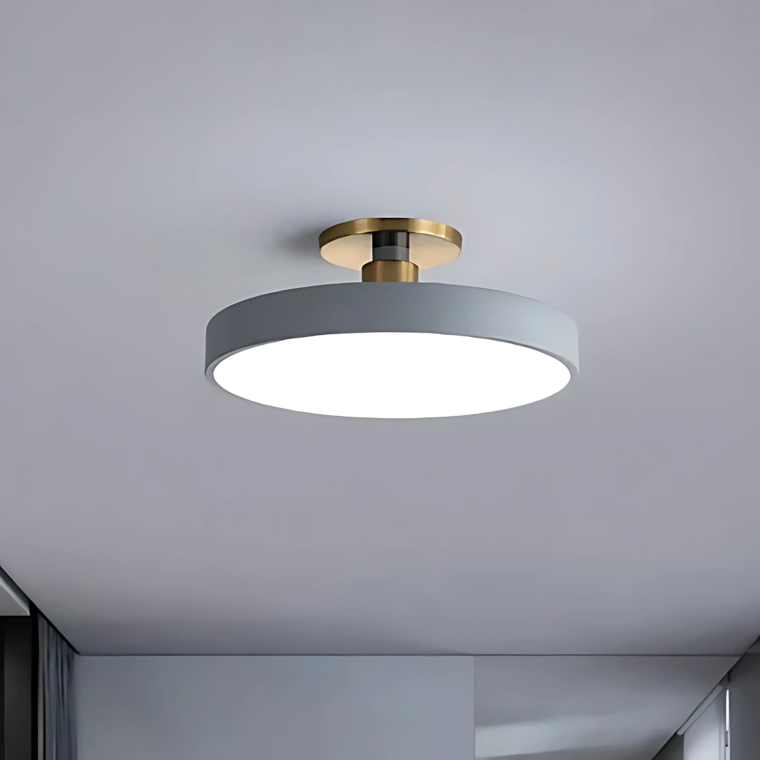 Nowoczesna minimalistyczna lampa sufitowa LED