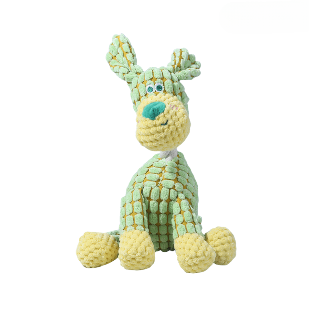 Plush Dog Toy Tough Chew Squeaker
