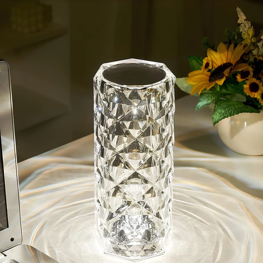 Lámpara de mesa con sensor táctil acrílico