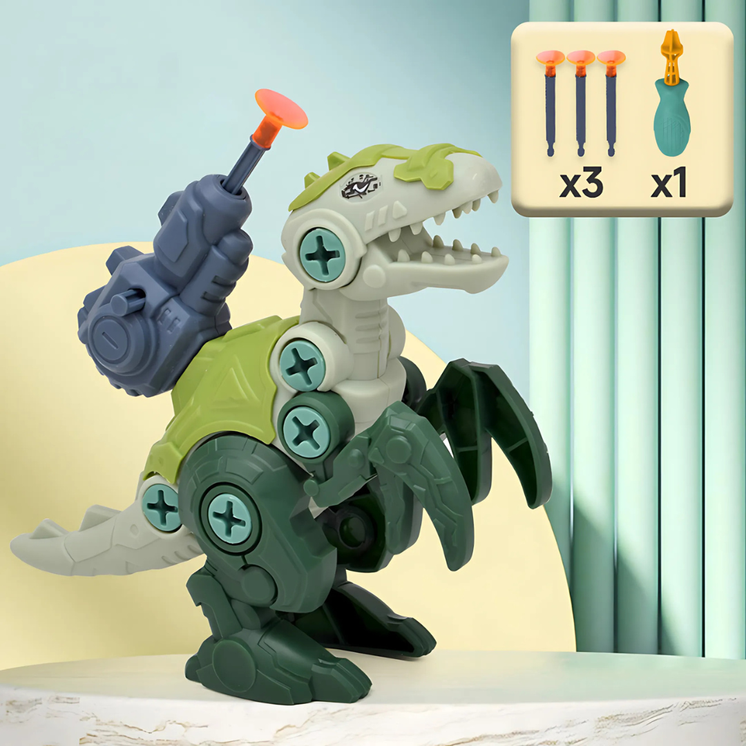 Kids Dinosaur Construction Building Toy Set