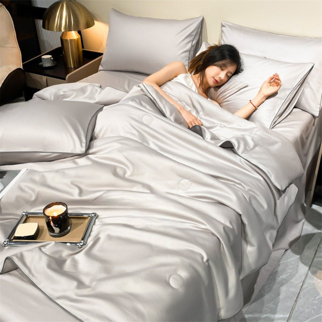 Cooling Blanket Lightweight Breathable Sleep
