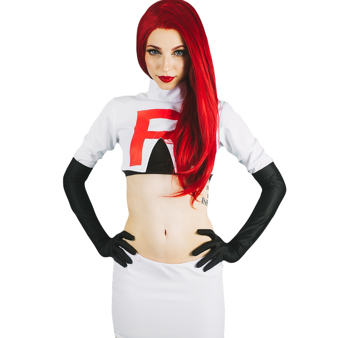 Women’s Long Sleeve Halloween Anime Costume Set | Mini
