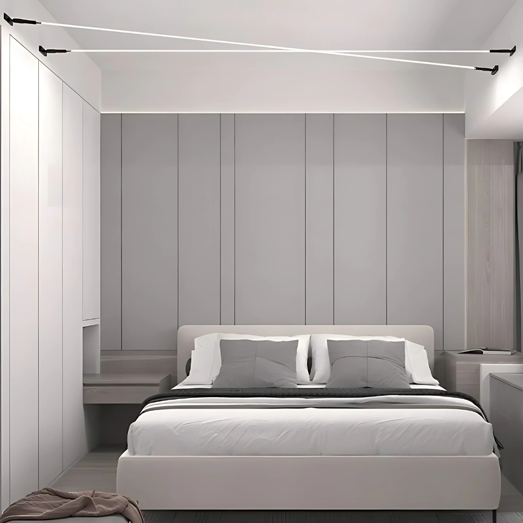 Lampada da soffitto lineare a LED design moderno