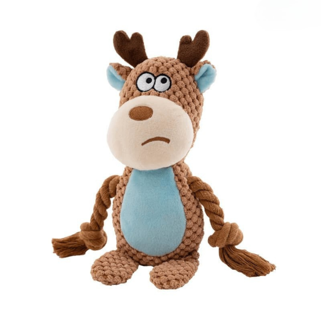 Plush Dog Toy Tough Chew Squeaker