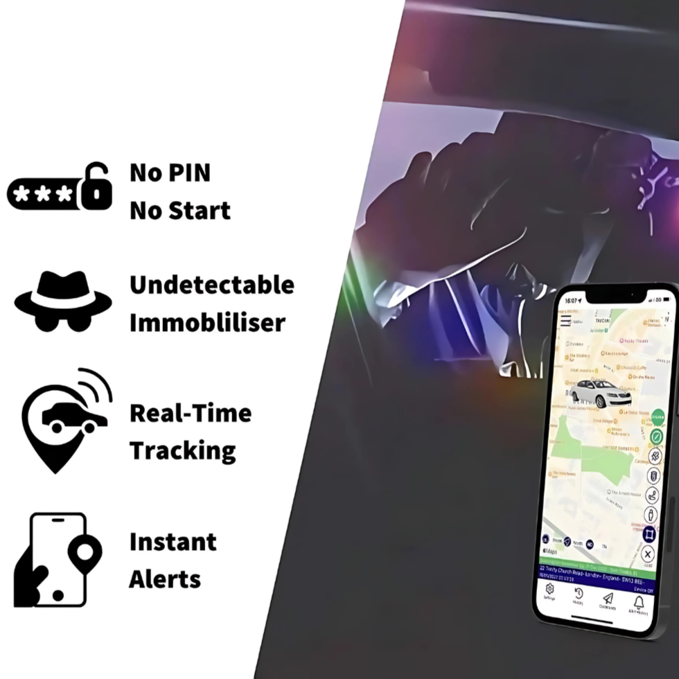 Car Security System GPS Tracker Immobilizer