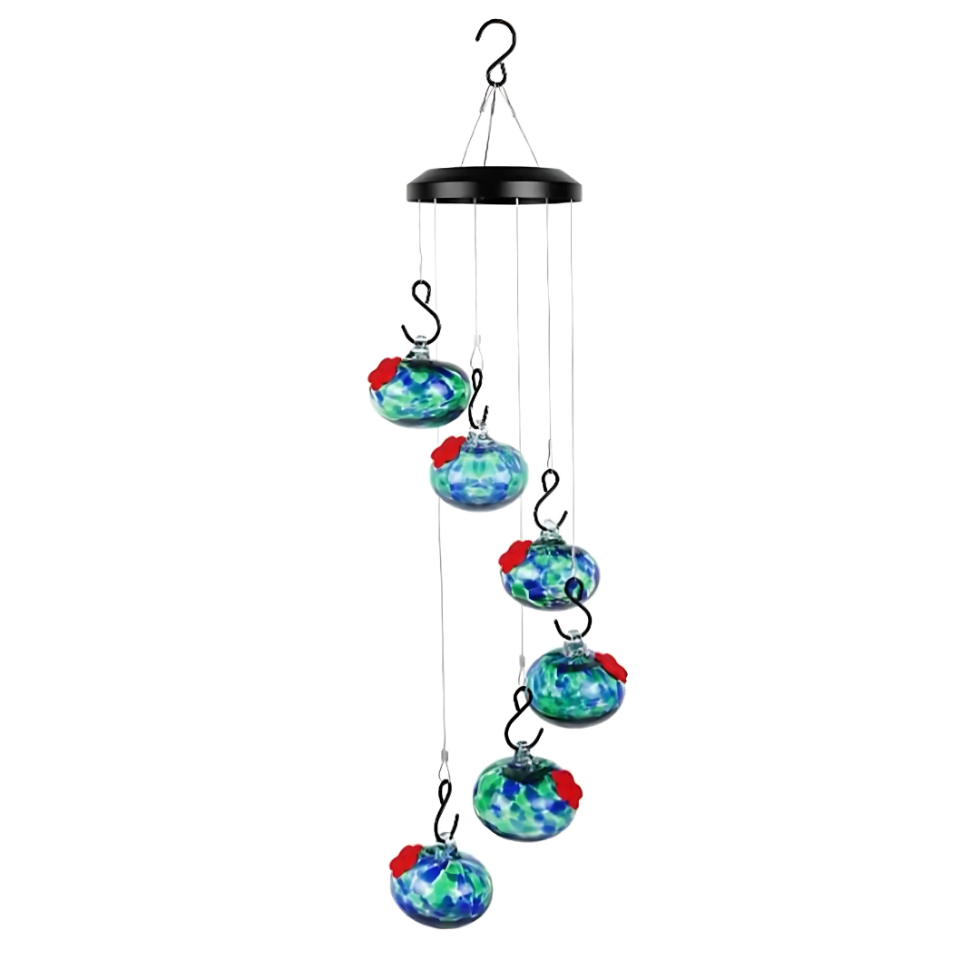Glas-Vogelfutterspender Hängender Gartenschmuck