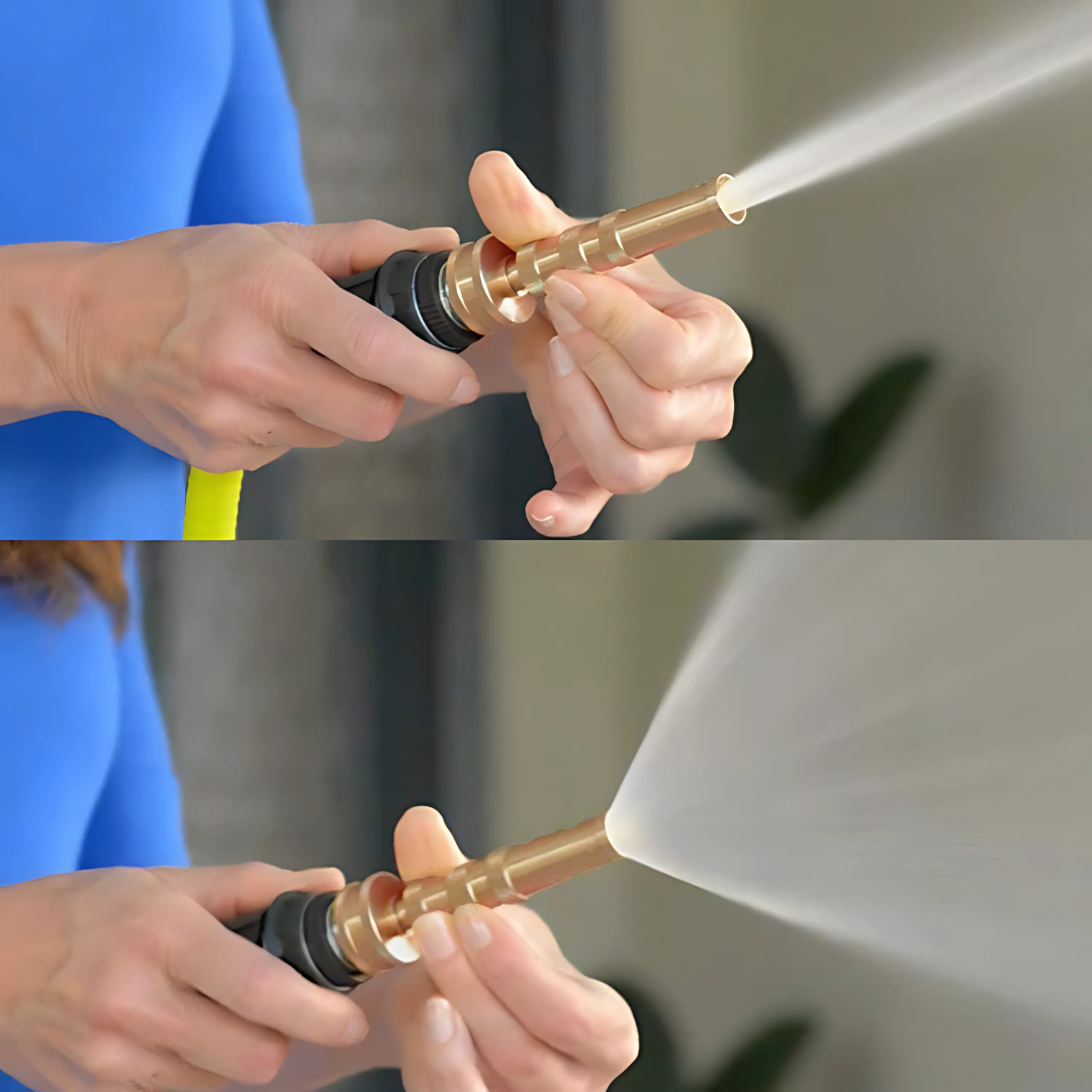 Tuyau d'arrosage de jardin en acier inoxydable